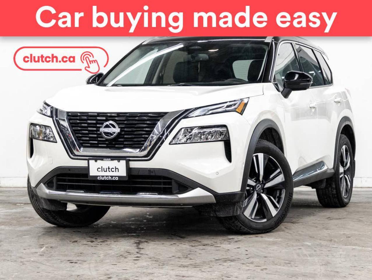 Used 2023 Nissan Rogue Platinum AWD w/ Apple CarPlay & Android Auto, Panoramic Moonroof, Nav for sale in Toronto, ON