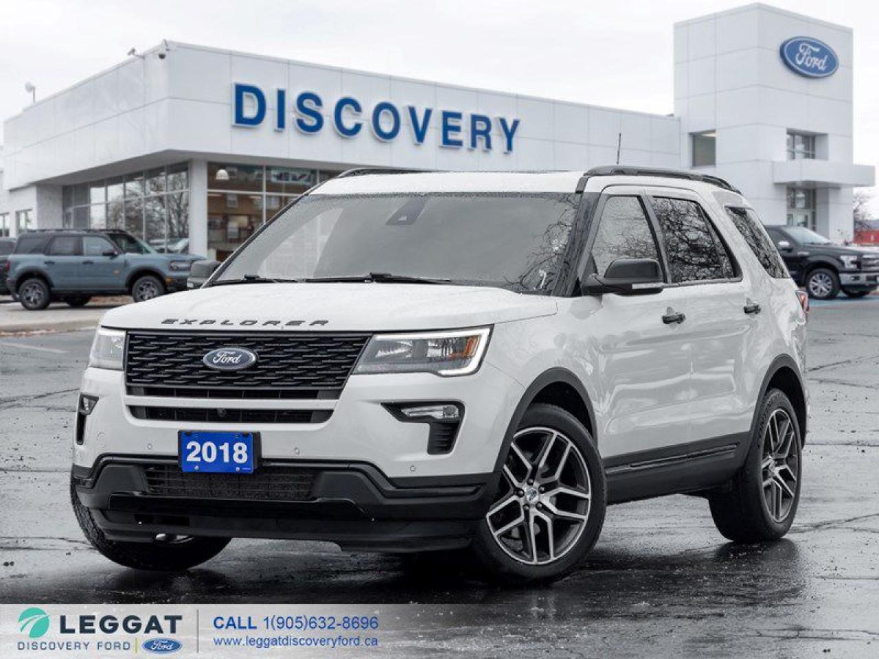 Used 2018 Ford Explorer Sport | 4WD | ROOF | NAV | 2nd ROW CAPTAINS | 20s for sale in Burlington, ON