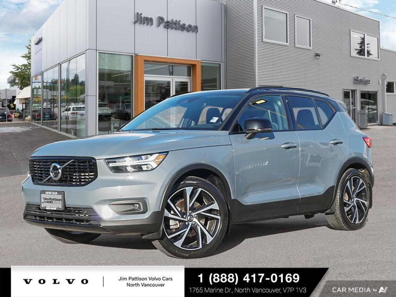 Used 2021 Volvo XC40 T5 AWD R-Design - LOCAL/WELL MAINTAINED/LOW KMS for sale in North Vancouver, BC