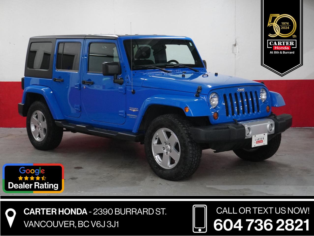 Used 2011 Jeep Wrangler Unlimited UNLIMITED GPS, HEATED SEATS for sale in Vancouver, BC