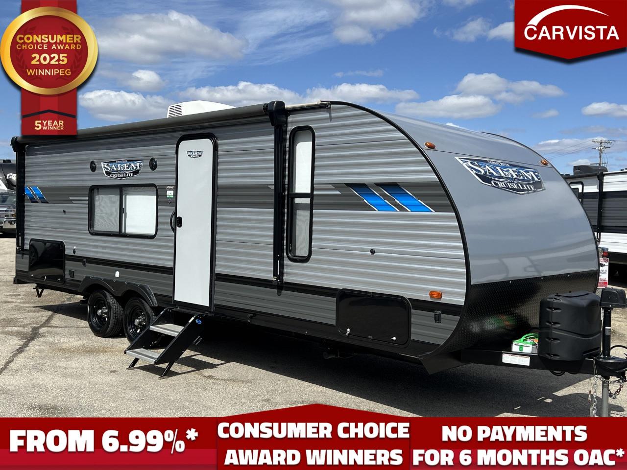 Used 2022 Forest River Salem Cruise Lite 261BHXL - BUNKS for sale in Winnipeg, MB