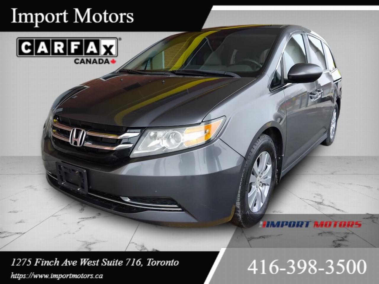 Used 2017 Honda Odyssey EX ACCIDENT FREE BACKUP CAMERA for sale in North York, ON