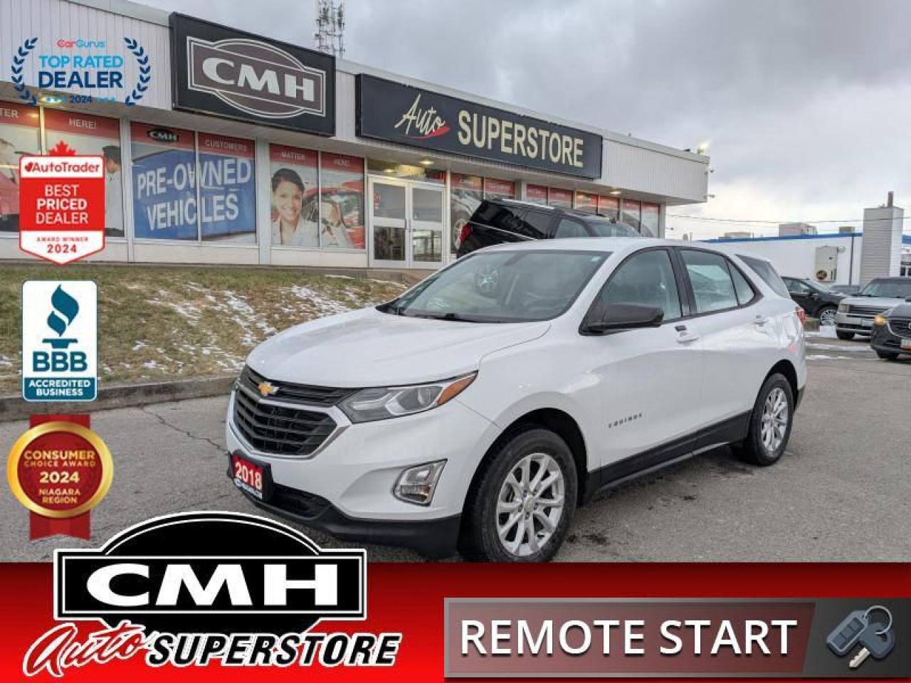 Used 2018 Chevrolet Equinox LS  CAM APPLE-CP ANDROID-AUTO for sale in St. Catharines, ON