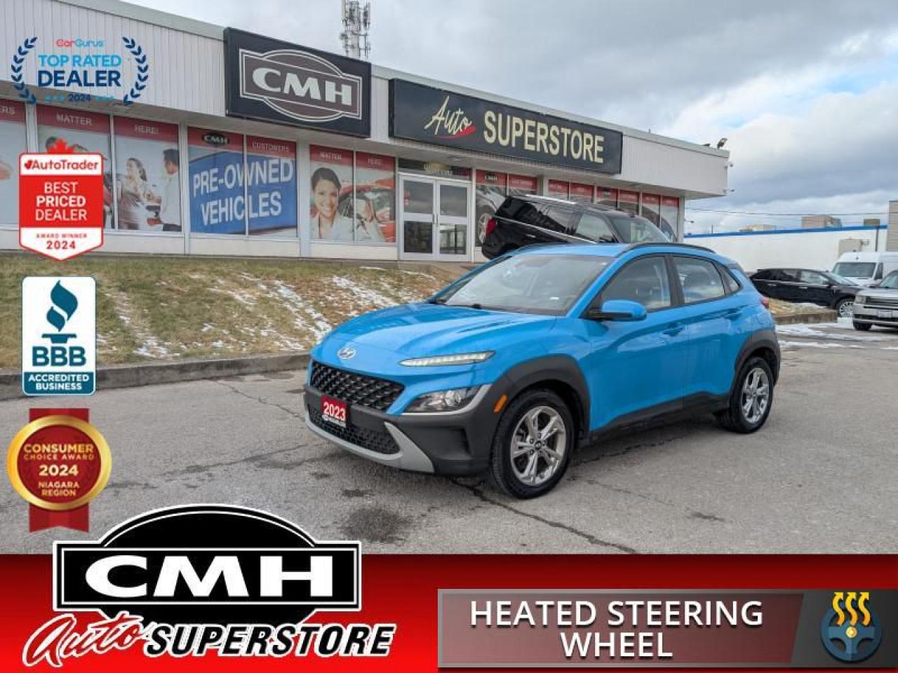 Used 2023 Hyundai KONA Preferred  **BLIND SPOT - HTD SW** for sale in St. Catharines, ON