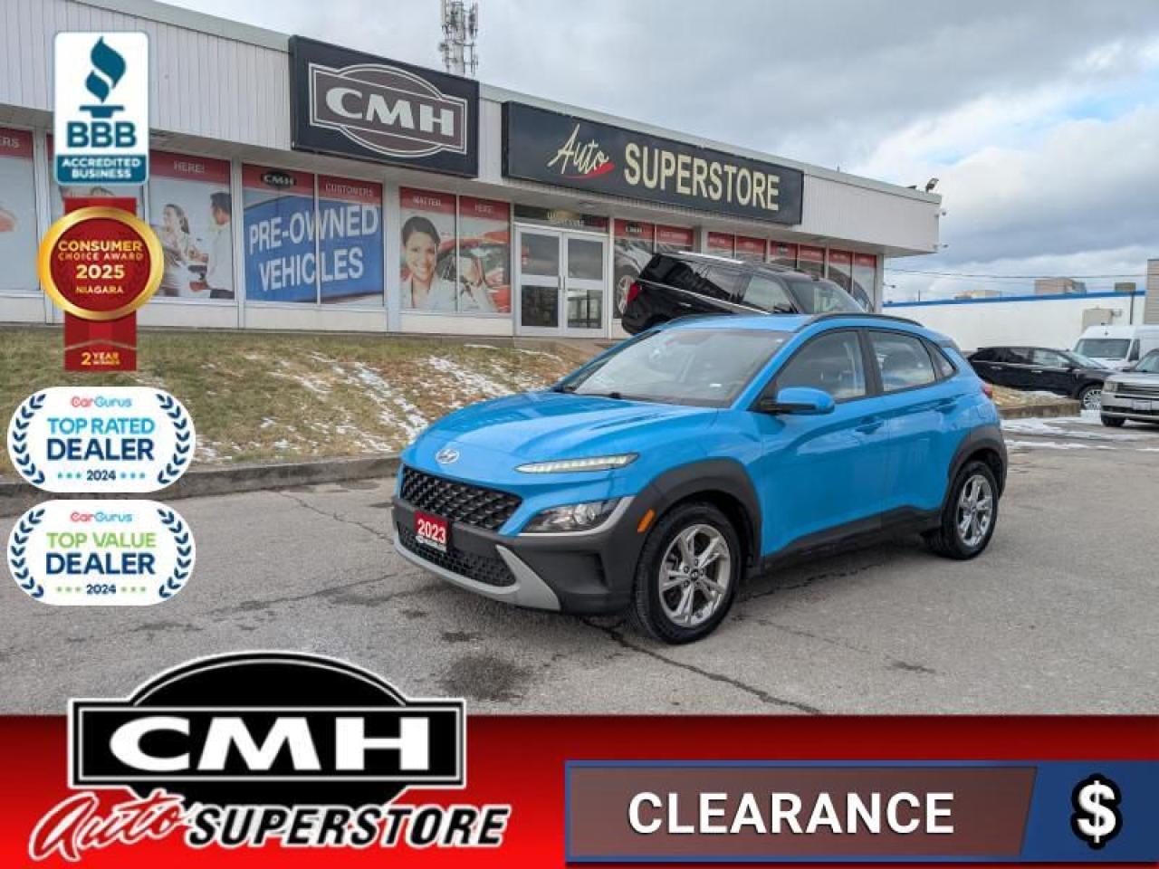 2023 Hyundai KONA Preferred  **BLIND SPOT - HTD SW**