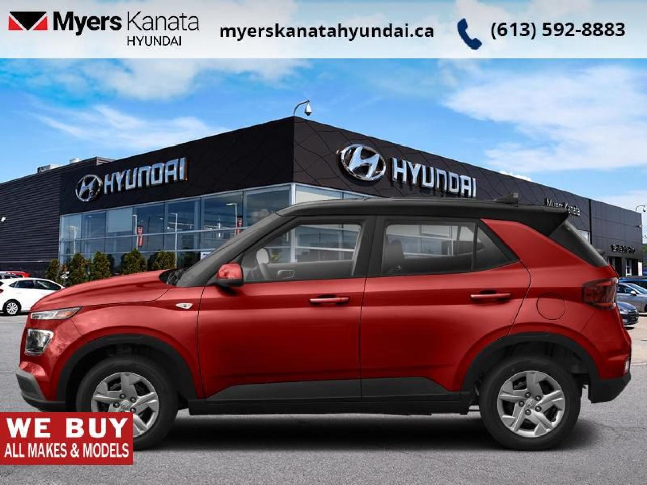 Used 2020 Hyundai Venue Ultimate Black  - Navigation - $67.68 /Wk for sale in Kanata, ON