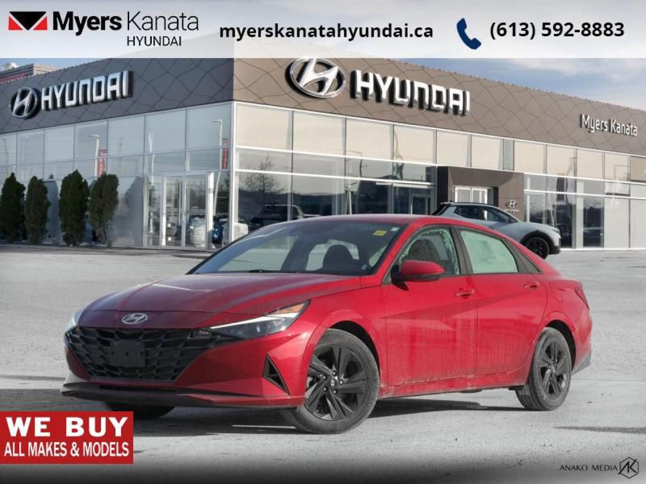 Used 2021 Hyundai Elantra Preferred IVT  - Navigation - $67.08 /Wk for sale in Kanata, ON