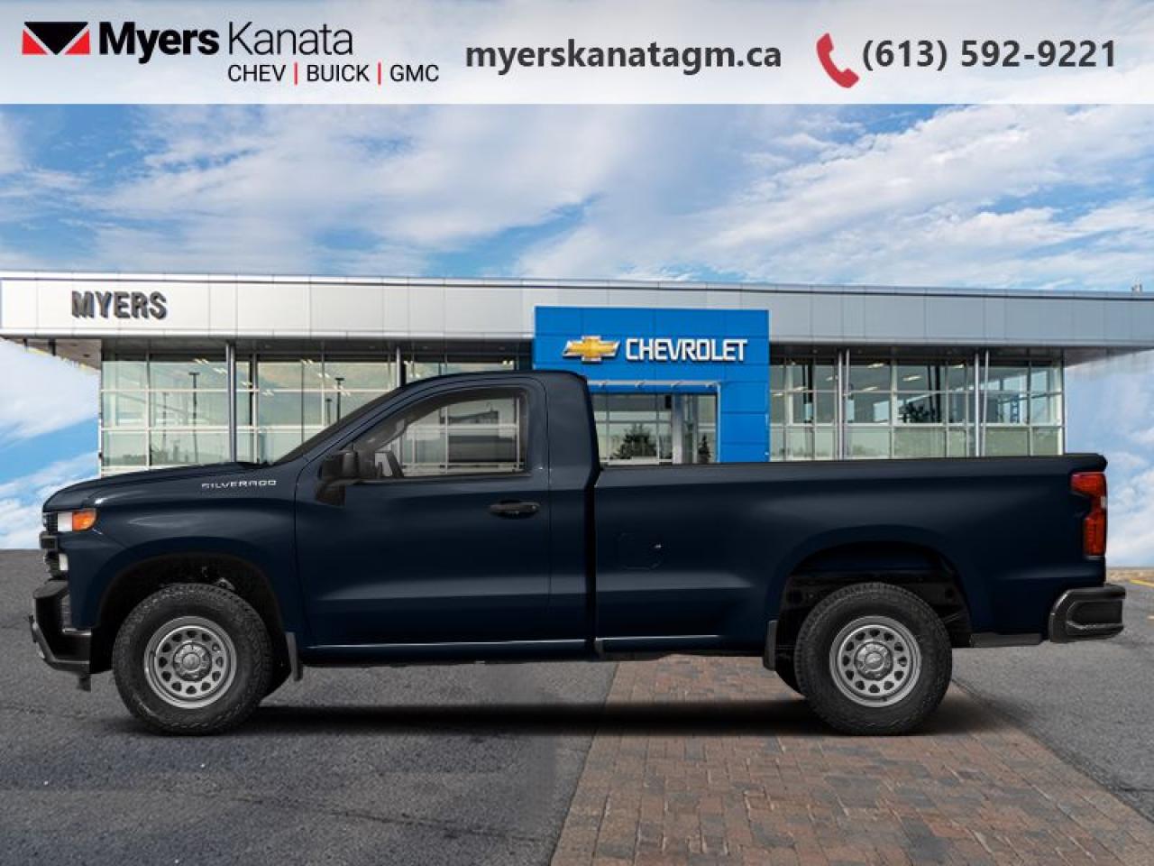 Used 2020 Chevrolet Silverado 1500 Work Truck  - Apple CarPlay for sale in Kanata, ON