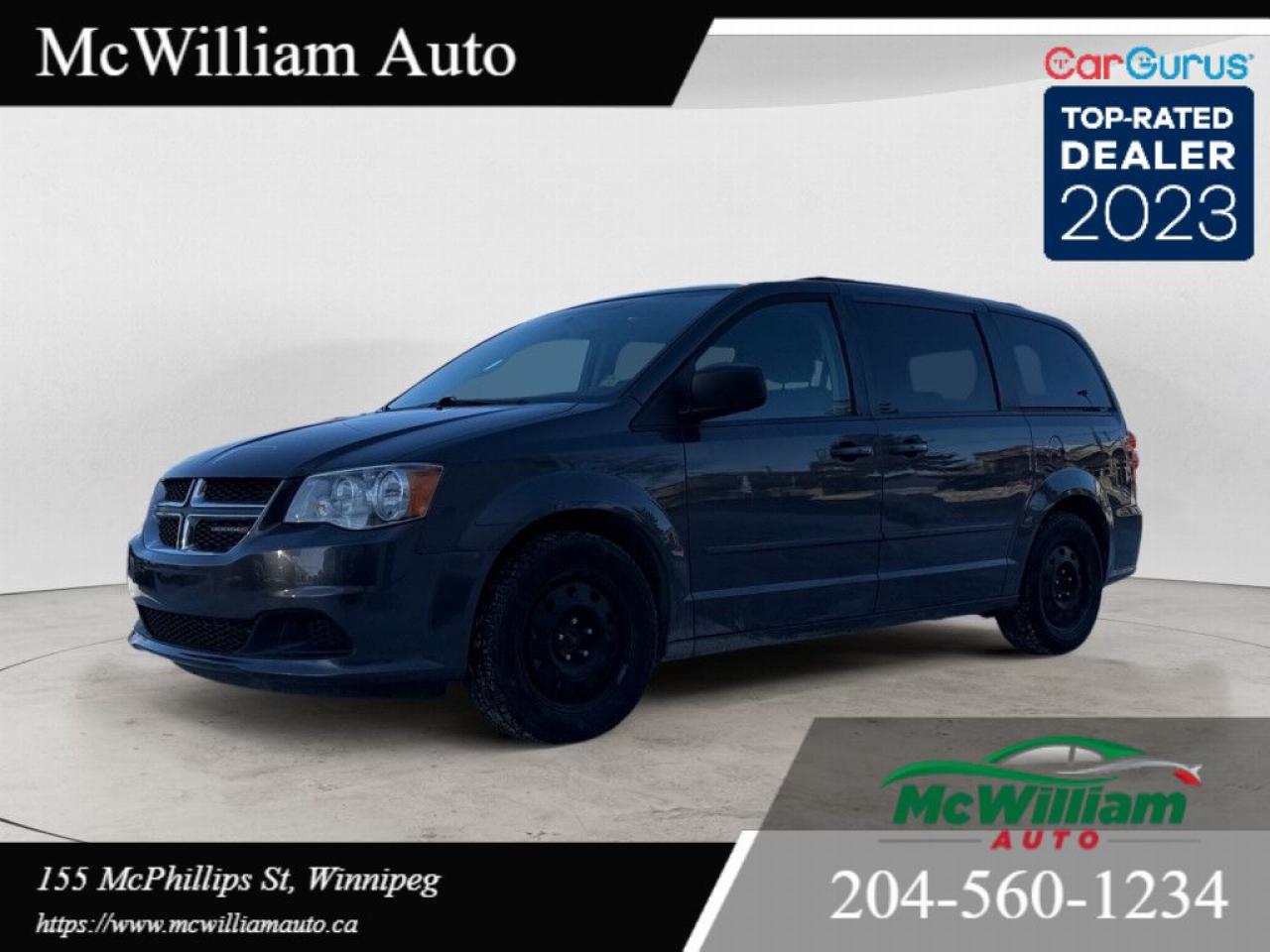 Used 2015 Dodge Grand Caravan SE |ZERO ACCIDENTS|LOCAL MB VAN|RUNS SMOOTH| for sale in Winnipeg, MB