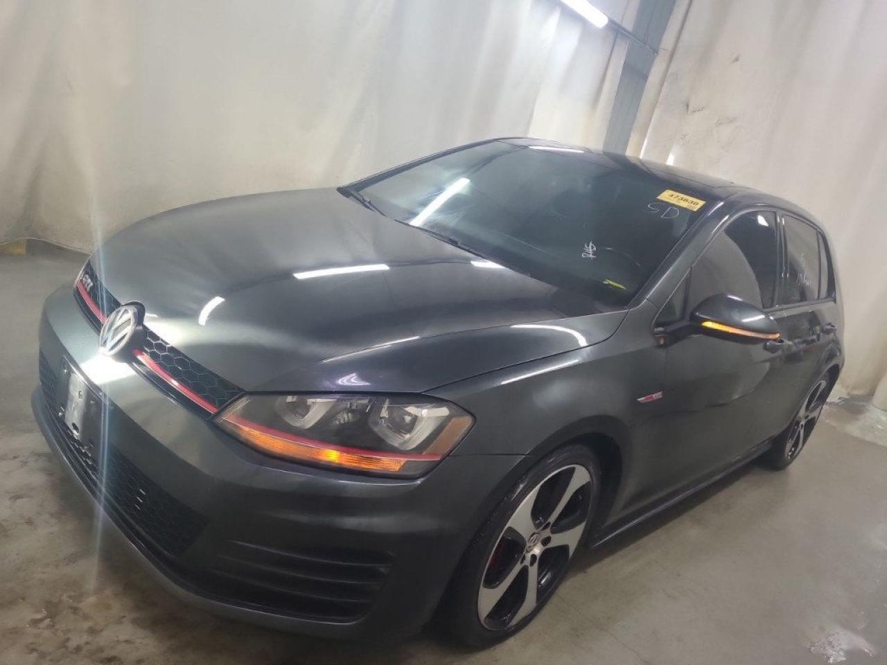 Used 2015 Volkswagen Golf GTI MANUAL|HTD SEATS|BCK UP CAM|CLEAN TITLE| for sale in Winnipeg, MB