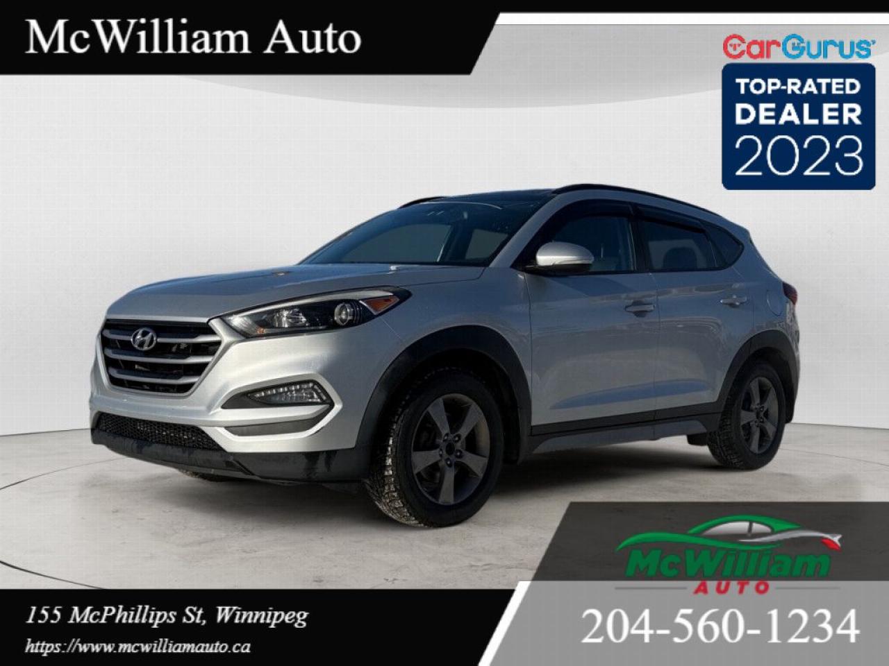 Used 2017 Hyundai Tucson LIMITED|HTD LTHR SEATS&WHEEL|BCK UP CAM|PANO ROOF| for sale in Winnipeg, MB