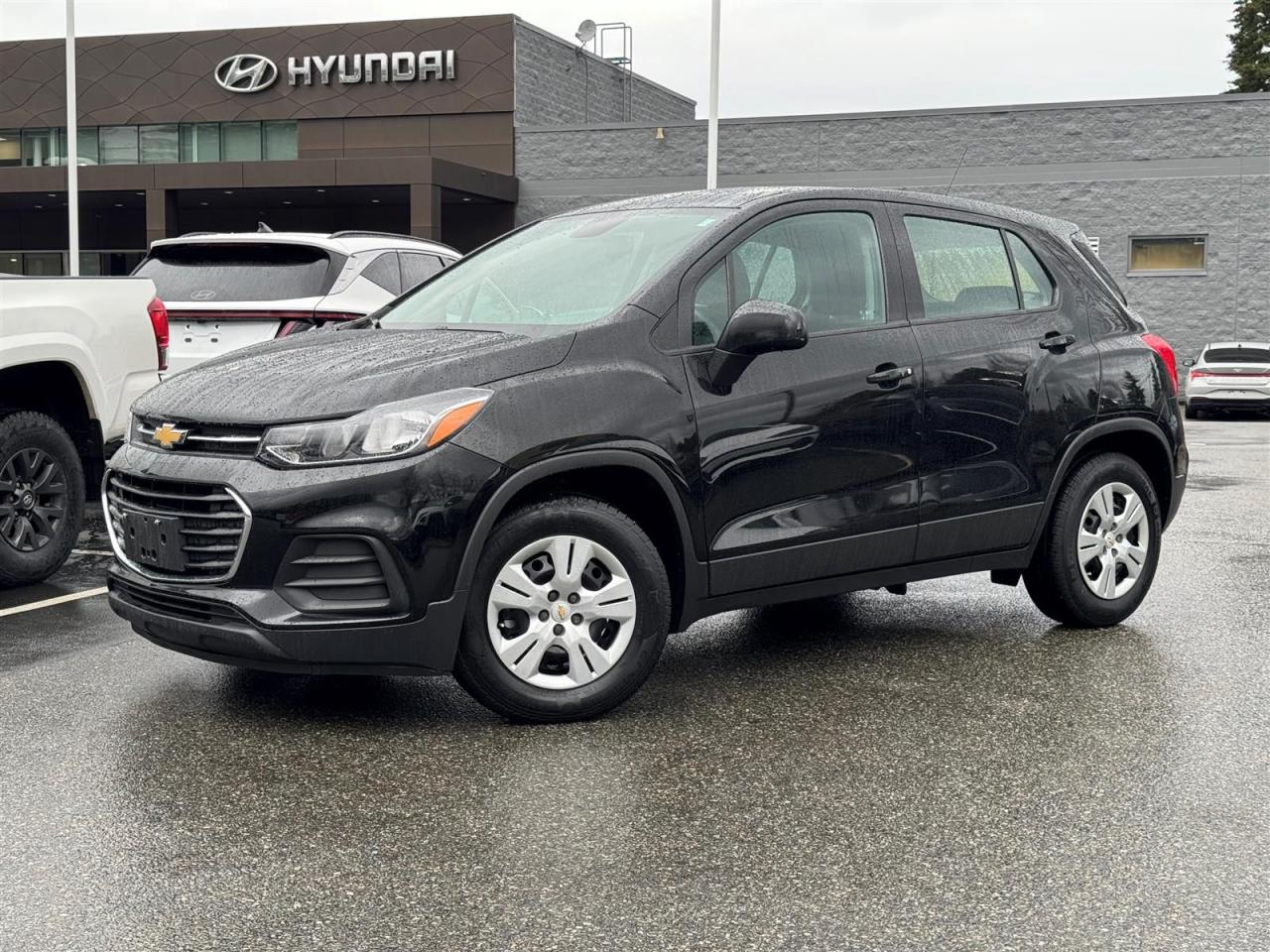 Fuel Efficient | Apple CarPlay & Android Auto | Backup Camera | Bluetooth | Remote Keyless Entry | Cruise Control | Spacious Interior | FWD<br /><br />2017 Chevrolet Trax LS FWD<br /><br />This 2017 Chevrolet Trax LS FWD is now available at White Rock Hyundai, offering excellent value, fuel efficiency, and everyday practicality in a compact SUV. Powered by an efficient engine and front wheel drive system, this Chevrolet Trax is easy to maneuver around the city while still providing the versatility and cargo space drivers appreciate for daily commuting and weekend errands throughout White Rock, South Surrey, Surrey, Delta, Langley, and Vancouver. Its compact size makes parking and urban driving simple, while the elevated ride height adds confidence on the road.<br />Inside, this 2017 Chevrolet Trax LS FWD is equipped with convenient technology and comfort features including Apple CarPlay, Android Auto, Bluetooth connectivity, a backup camera, cruise control, and remote keyless entry. The spacious interior and flexible cargo area make it a practical choice for first time buyers, commuters, or anyone looking for an affordable compact SUV. If you're searching for a used Chevrolet Trax for sale in White Rock, this LS FWD delivers strong value, great efficiency, and everyday versatility.<br /><br />Why Buy From us?<br />*7x Hyundai President's Award of Merit Winner<br />*3x Consumer Choice Award for Business Excellence<br />*AutoTrader Dealer of the Year M-Promise Certified Preowned ($995 value):<br />- 30-day/2,000 Km Exchange Program<br />- 3-day/300 Km Money Back Guarantee<br />- Comprehensive 144 Point Mechanical Inspection<br />- Full Synthetic Oil Change<br />- BC Verified CarFax<br />- Minimum 6 Month Power Train Warranty<br /><br />Our vehicles are priced under market value to give our customers a hassle free experience. We factor in mechanical condition, kilometres, physical condition, and how quickly a particular car is selling in our market place to make sure our customers get a great deal up front and an outstanding car buying experience overall. At White Rock Hyundai, we help you get where you want to go. *All vehicle purchases are subject to a $799 administration fee. *Dealer #31129.<br /><br />CALL NOW!! This vehicle will not make it to the weekend!!<br /><br />