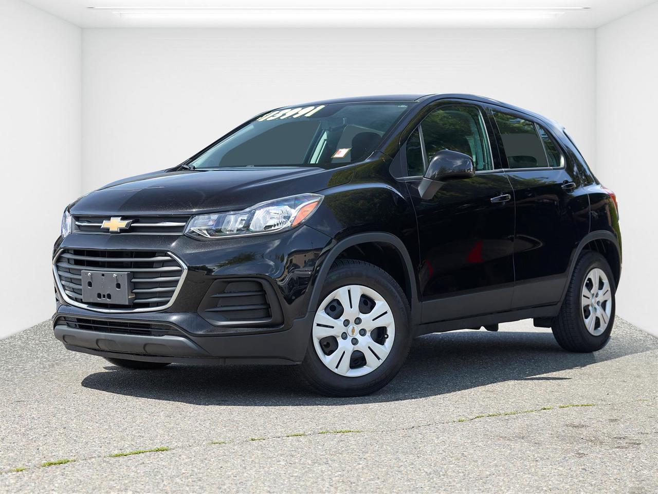 Fuel Efficient | Apple CarPlay & Android Auto | Backup Camera | Bluetooth | Remote Keyless Entry | Cruise Control | Spacious Interior | FWD<br /><br />2017 Chevrolet Trax LS FWD<br /><br />This 2017 Chevrolet Trax LS FWD is now available at White Rock Hyundai, offering excellent value, fuel efficiency, and everyday practicality in a compact SUV. Powered by an efficient engine and front wheel drive system, this Chevrolet Trax is easy to maneuver around the city while still providing the versatility and cargo space drivers appreciate for daily commuting and weekend errands throughout White Rock, South Surrey, Surrey, Delta, Langley, and Vancouver. Its compact size makes parking and urban driving simple, while the elevated ride height adds confidence on the road.<br />Inside, this 2017 Chevrolet Trax LS FWD is equipped with convenient technology and comfort features including Apple CarPlay, Android Auto, Bluetooth connectivity, a backup camera, cruise control, and remote keyless entry. The spacious interior and flexible cargo area make it a practical choice for first time buyers, commuters, or anyone looking for an affordable compact SUV. If you're searching for a used Chevrolet Trax for sale in White Rock, this LS FWD delivers strong value, great efficiency, and everyday versatility.<br /><br />Why Buy From us?<br />*7x Hyundai President's Award of Merit Winner<br />*3x Consumer Choice Award for Business Excellence<br />*AutoTrader Dealer of the Year M-Promise Certified Preowned ($995 value):<br />- 30-day/2,000 Km Exchange Program<br />- 3-day/300 Km Money Back Guarantee<br />- Comprehensive 144 Point Mechanical Inspection<br />- Full Synthetic Oil Change<br />- BC Verified CarFax<br />- Minimum 6 Month Power Train Warranty<br /><br />Our vehicles are priced under market value to give our customers a hassle free experience. We factor in mechanical condition, kilometres, physical condition, and how quickly a particular car is selling in our market place to make sure our customers get a great deal up front and an outstanding car buying experience overall. At White Rock Hyundai, we help you get where you want to go. *All vehicle purchases are subject to a $799 administration fee. *Dealer #31129.<br /><br />CALL NOW!! This vehicle will not make it to the weekend!!<br /><br />