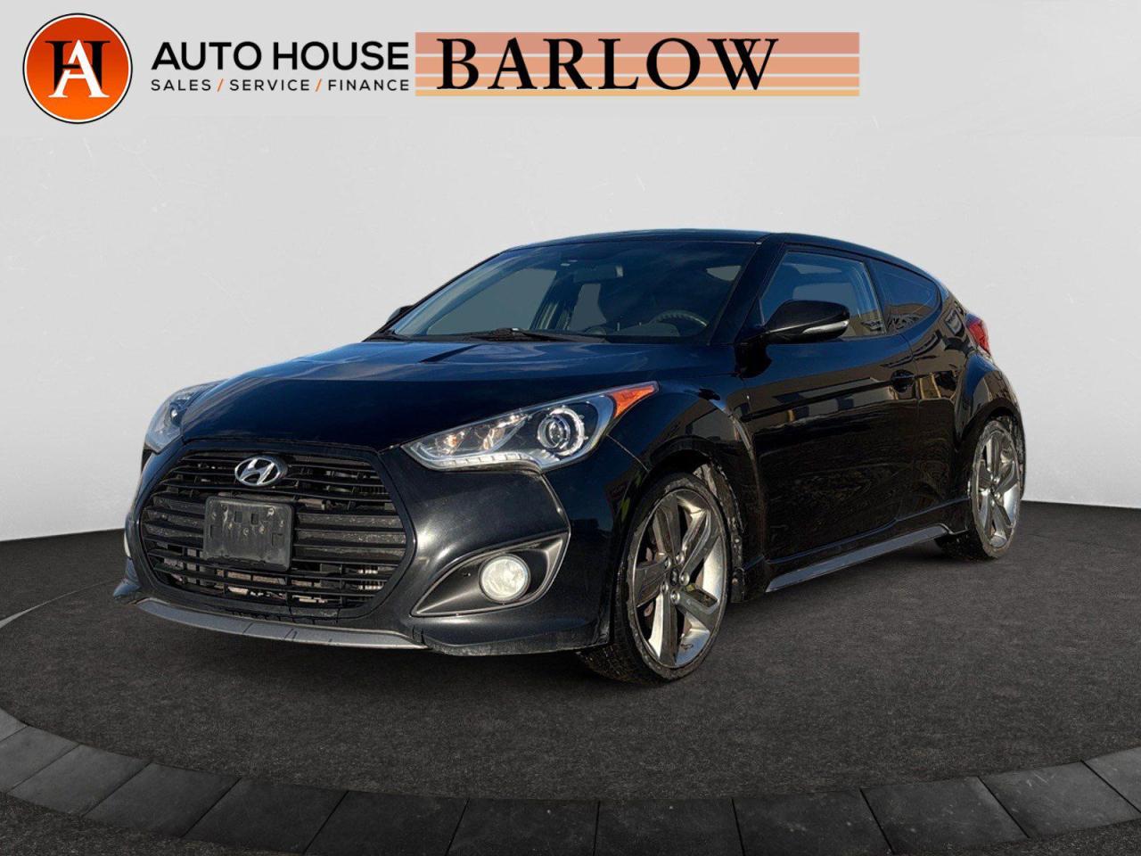 Used 2013 Hyundai Veloster Turbo | NAVIGATION | LEATHER HEATED SEATS | PANO ROOF for sale in Calgary, AB