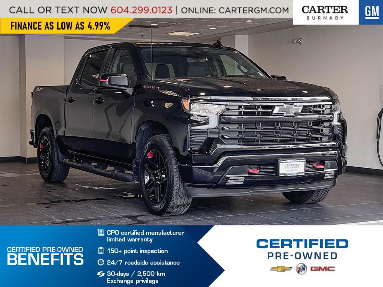 Used 2023 Chevrolet Silverado 1500 RST 4WD | True North Edition/Alum Wheels/Sunroof for sale in Burnaby, BC