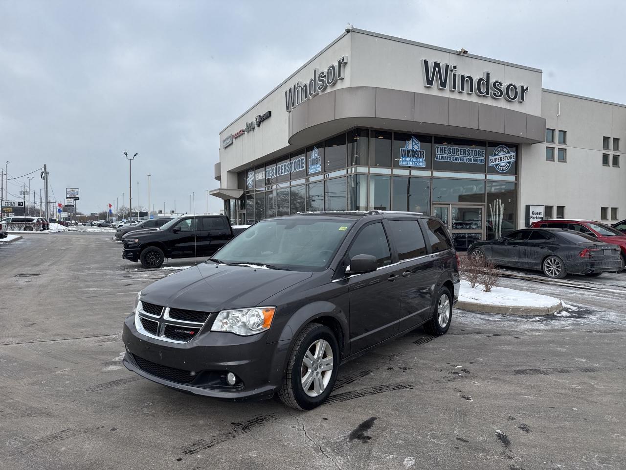 Used 2019 Dodge Grand Caravan DVD/LEATHER/NAVIGATION for sale in Windsor, ON