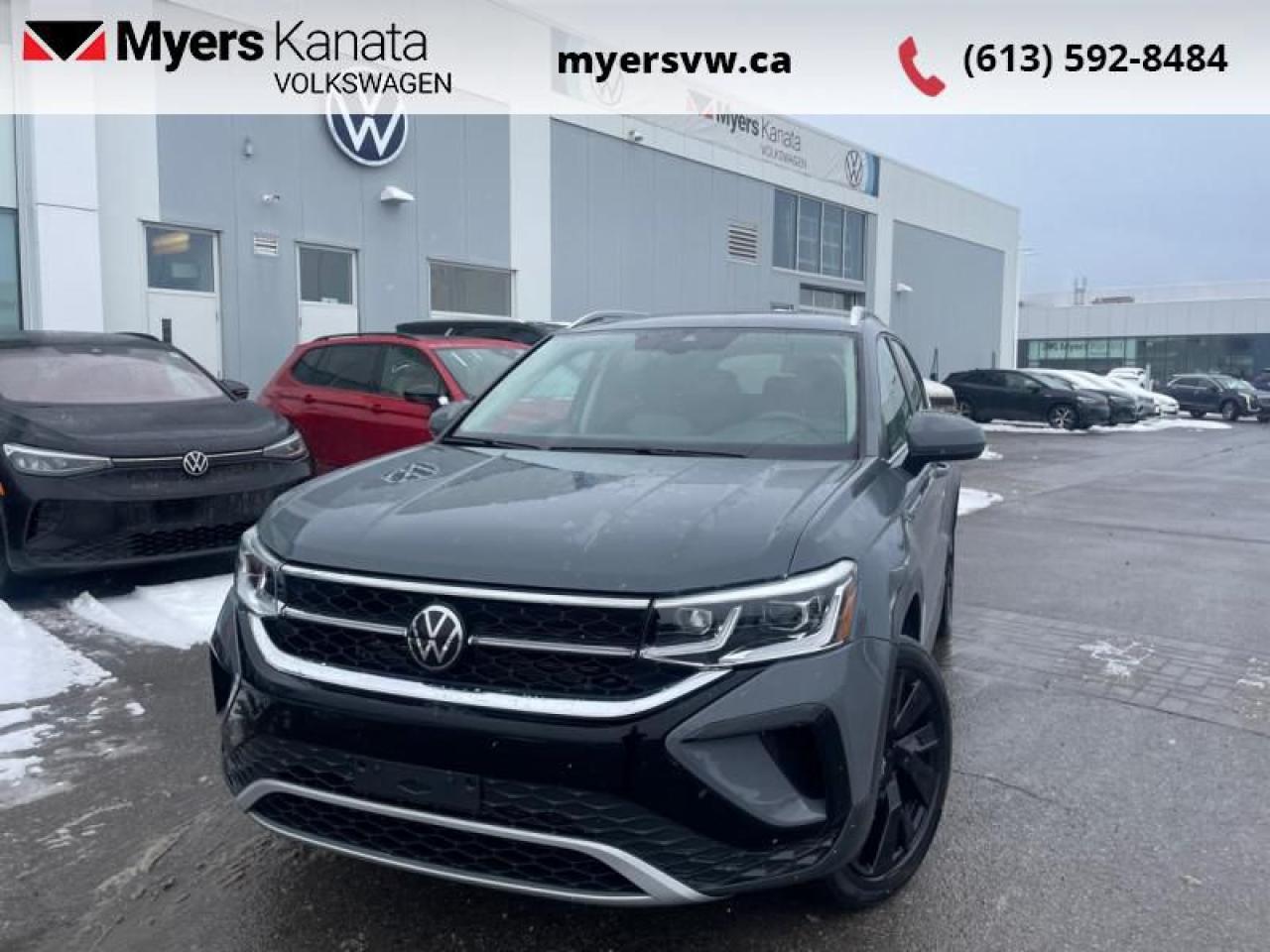 Used 2023 Volkswagen Taos Highline  - Sunroof -  Leather Seats for sale in Kanata, ON