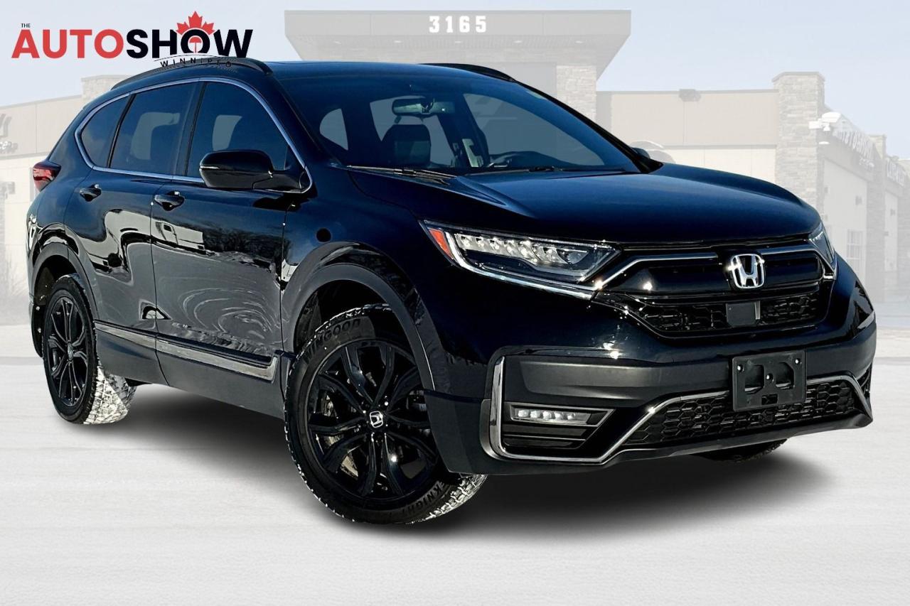 Used 2022 Honda CR-V BLACK EDITION- APPLE CAR PLAY, HTD LTHR, HTD WHEEL, RMT STRT, SUNROOF! for sale in Winnipeg, MB