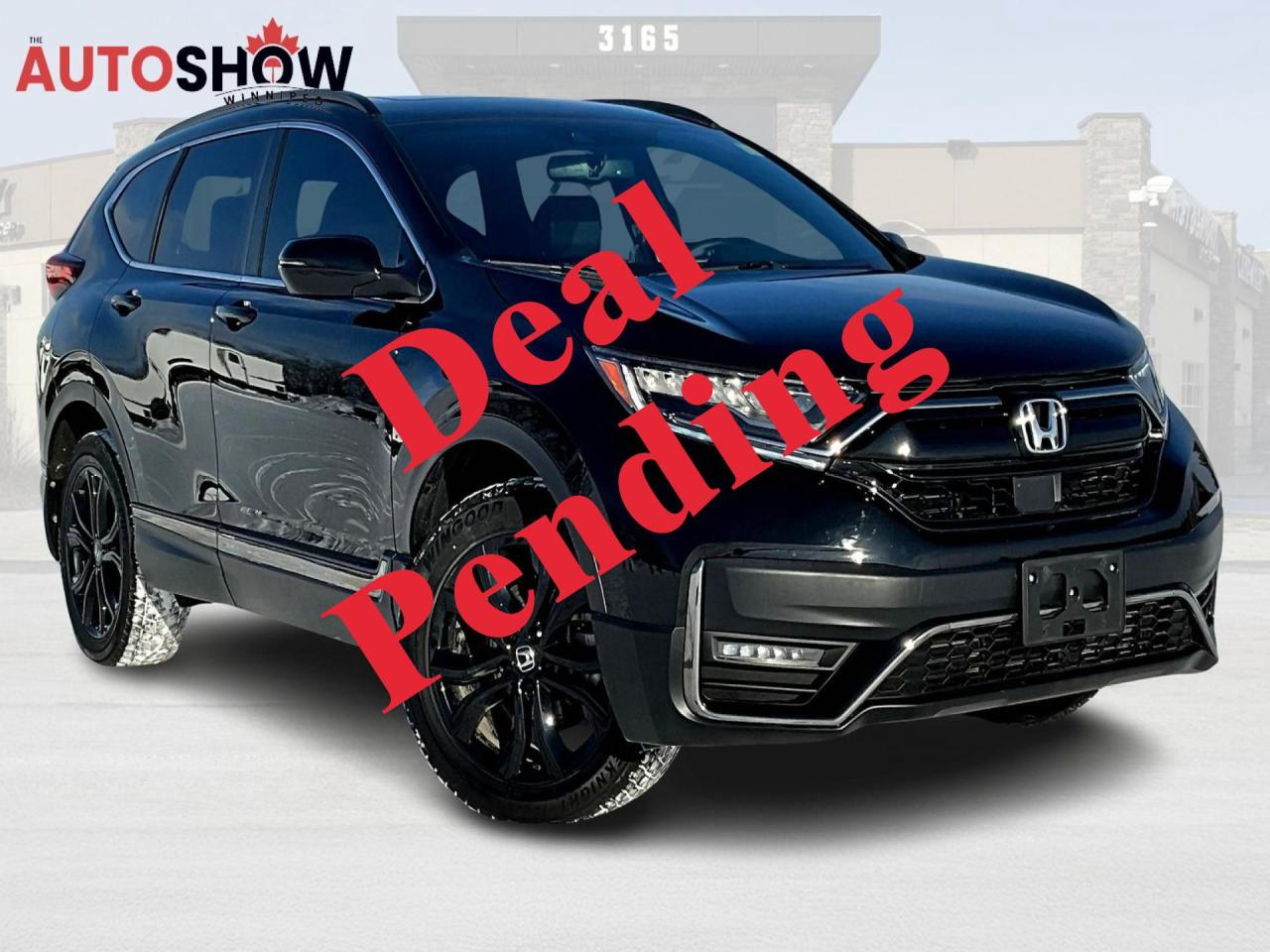 Used 2022 Honda CR-V BLACK EDITION- APPLE CAR PLAY, HTD LTHR, HTD WHEEL, RMT STRT, SUNROOF! for sale in Winnipeg, MB