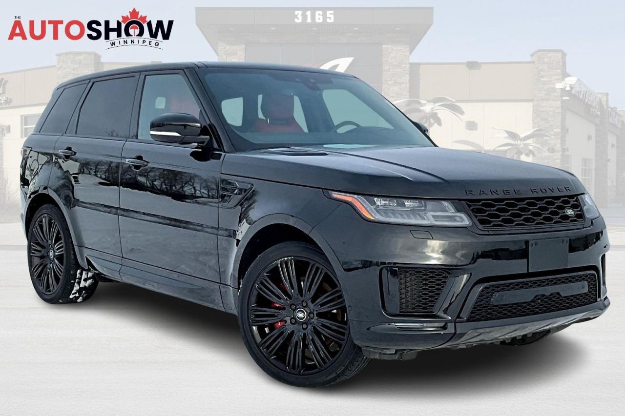 Used 2019 Land Rover Range Rover Sport DYNAMIC- SUPERCHARGED, RED LTHR INTERIOR! for sale in Winnipeg, MB