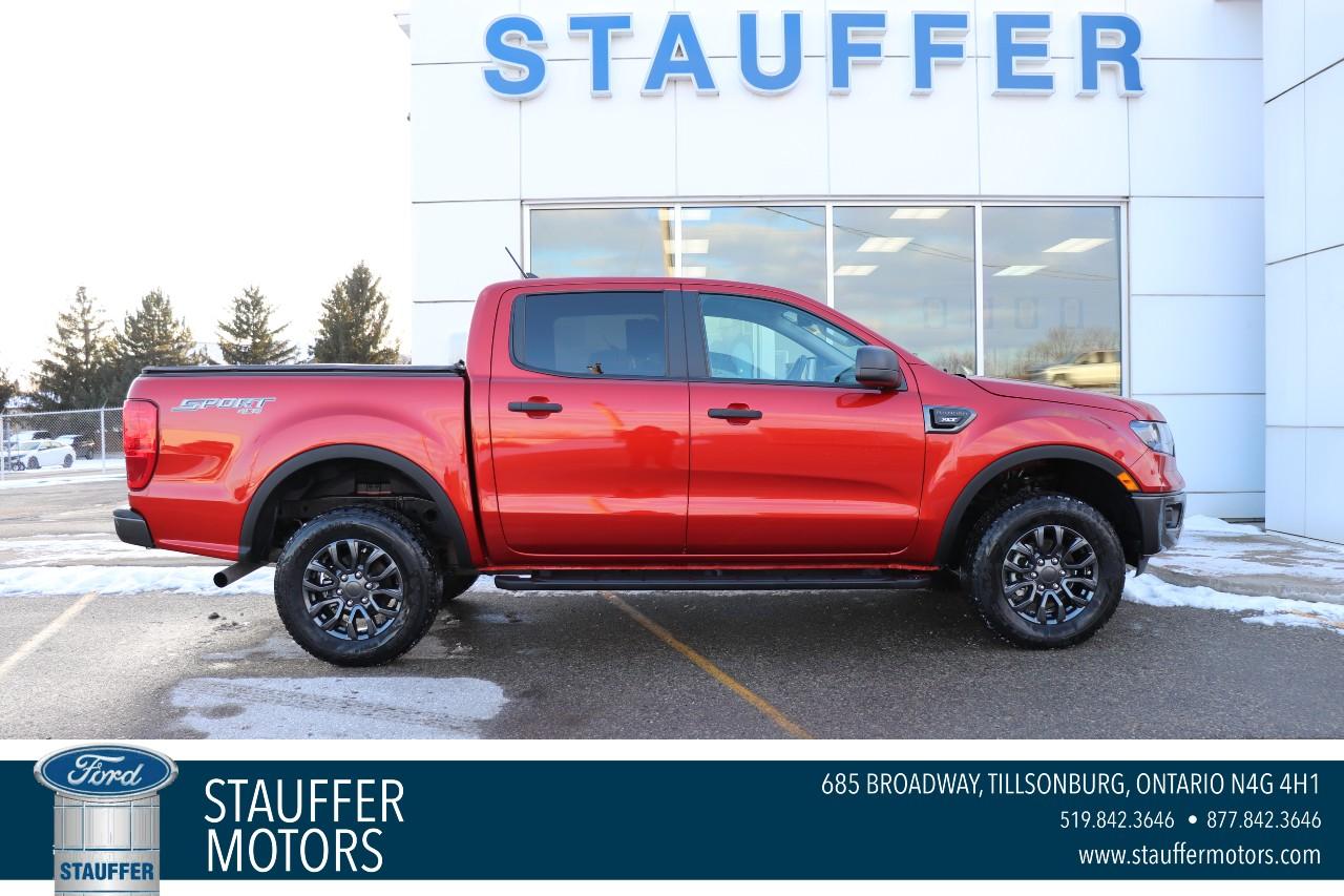 Used 2023 Ford Ranger XLT 4WD SUPERCREW 5' BOX for sale in Tillsonburg, ON