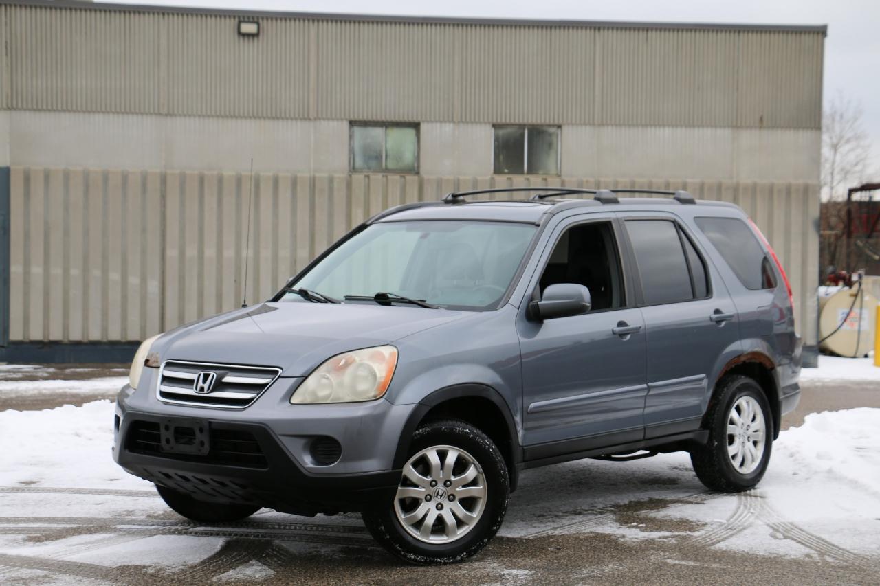 Used 2005 Honda CR-V AS-IS - LEATHER|SUNROOF|CARPLAY|ALLOY WHEELS for sale in North York, ON