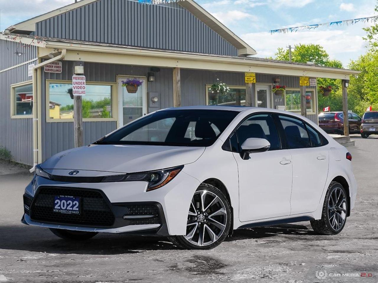 Used 2022 Toyota Corolla SE CVT,LOW KM'S,PWR S/ROOF,H/SEATS&S.WHEEL,R/V CAM for sale in Orillia, ON