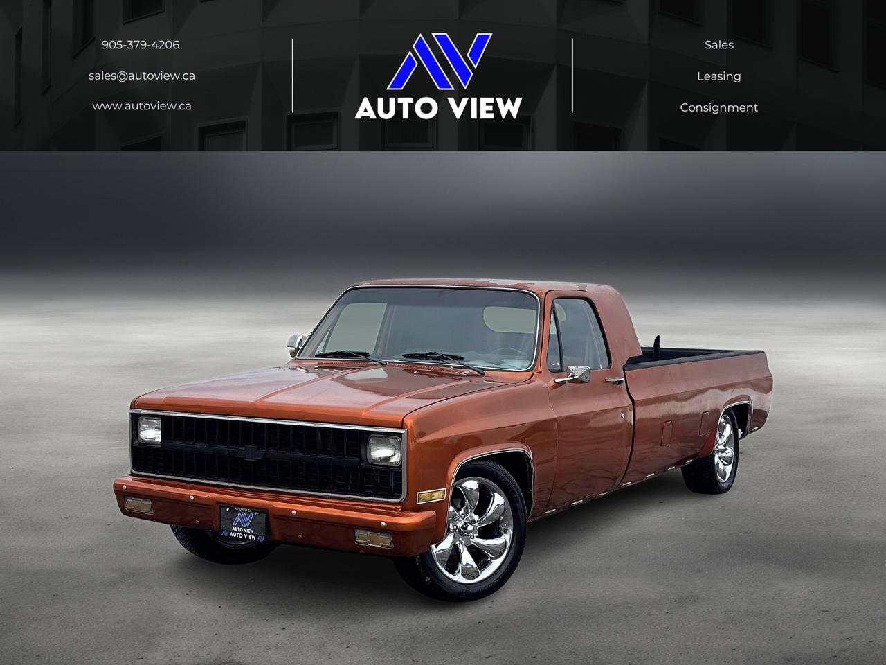 1981 Chevrolet C 10 C10 **CUSTOM 11FT BOX** - Photo #1