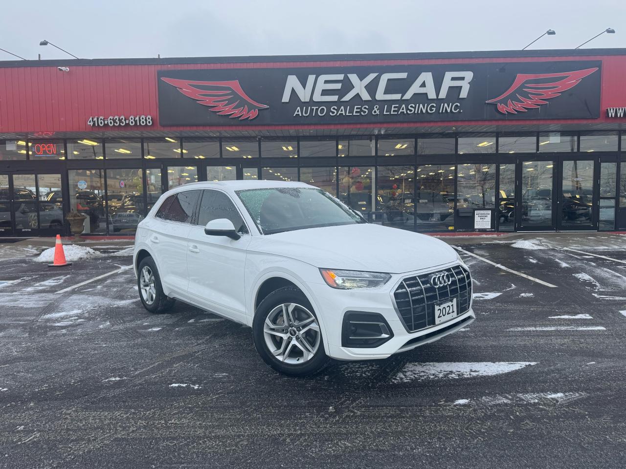 Used 2021 Audi Q5 KOMFORT AWD LEATHER B/SPOT A/CARPLAY CAMERA for sale in North York, ON