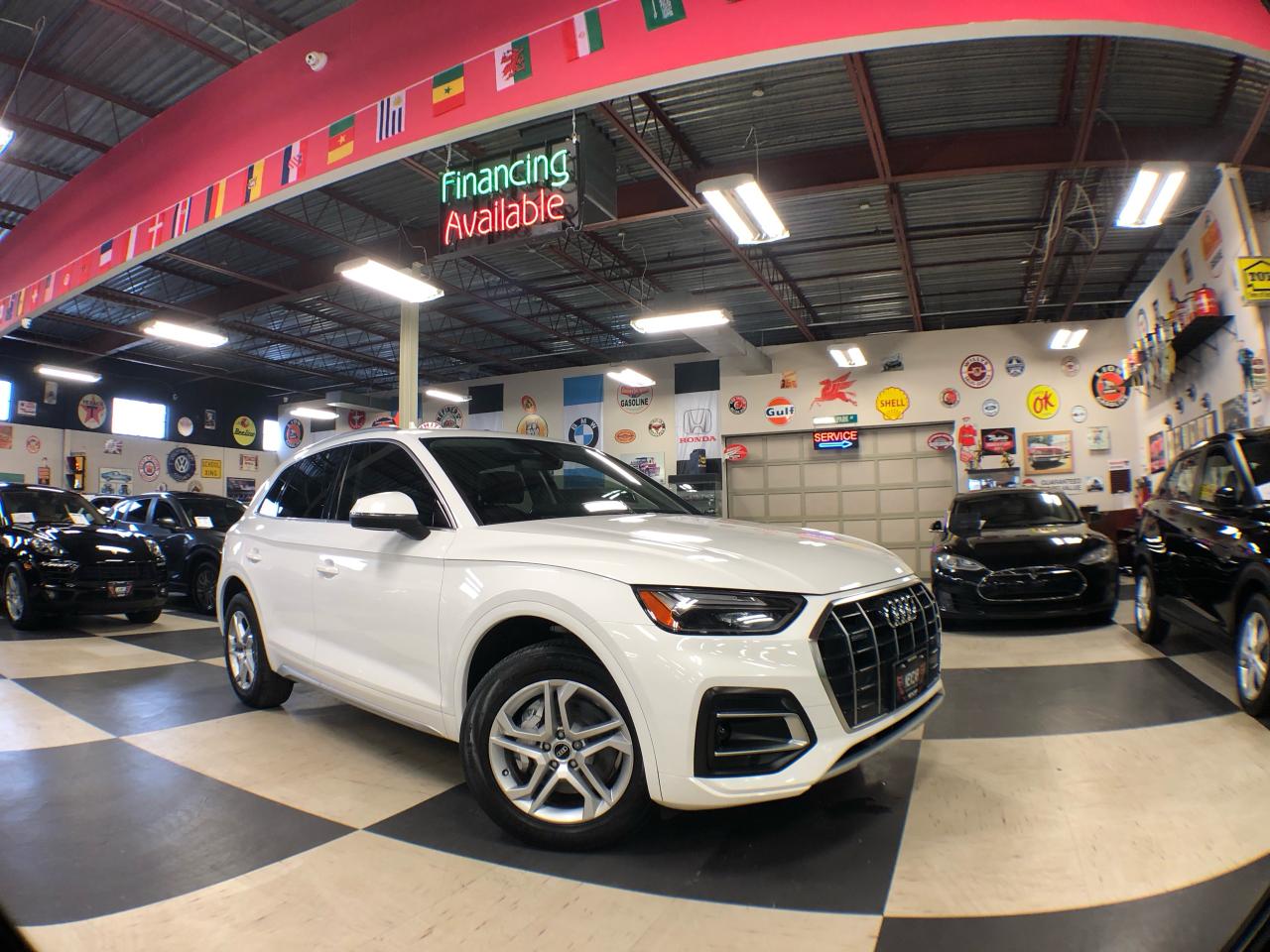 Used 2021 Audi Q5 KOMFORT AWD LEATHER B/SPOT A/CARPLAY CAMERA for sale in North York, ON