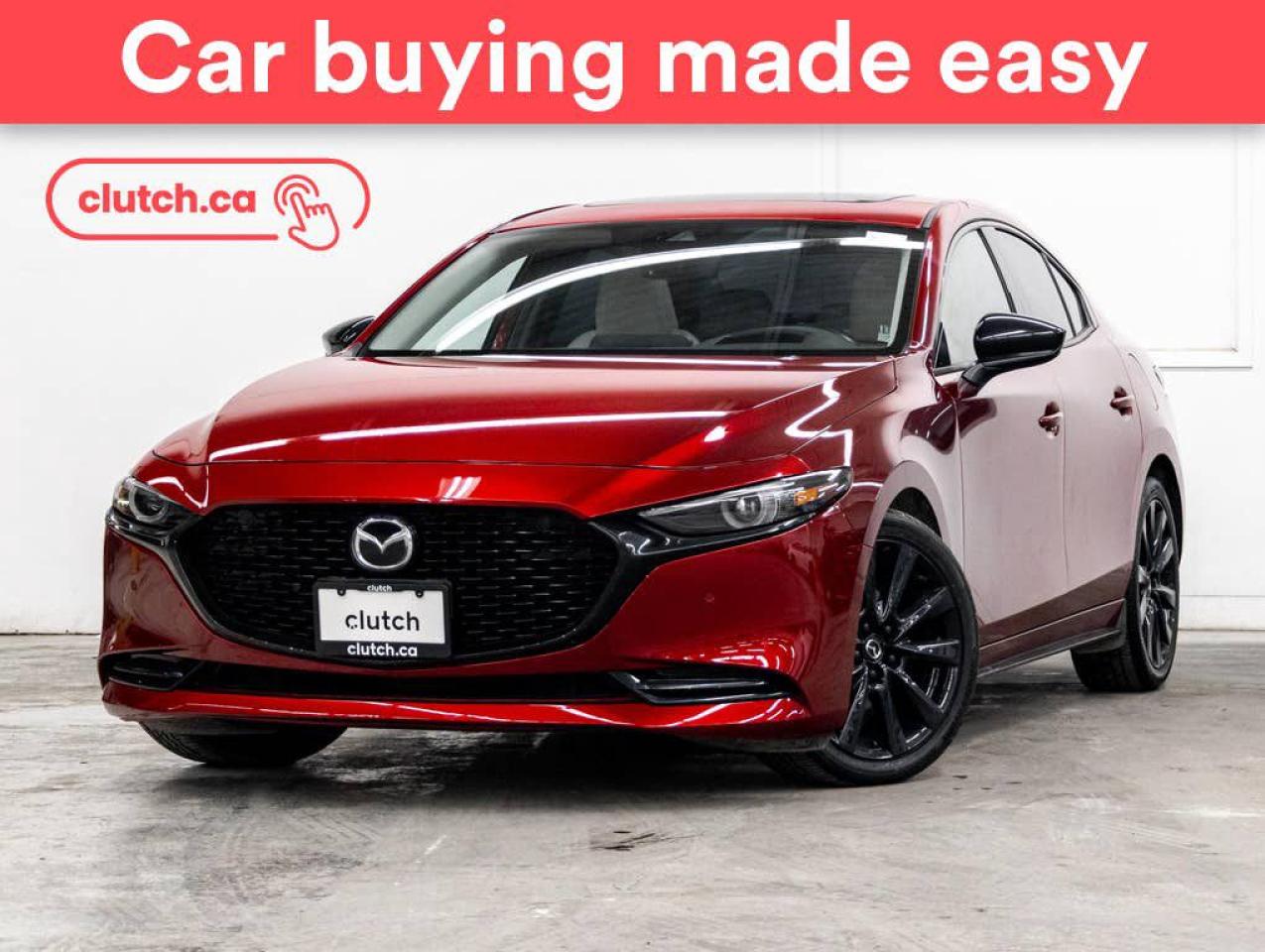 Used 2021 Mazda MAZDA3 GT w/Turbo AWD w/ Apple CarPlay & Android Auto, Dual Zone A/C, Power Sunroof for sale in Toronto, ON