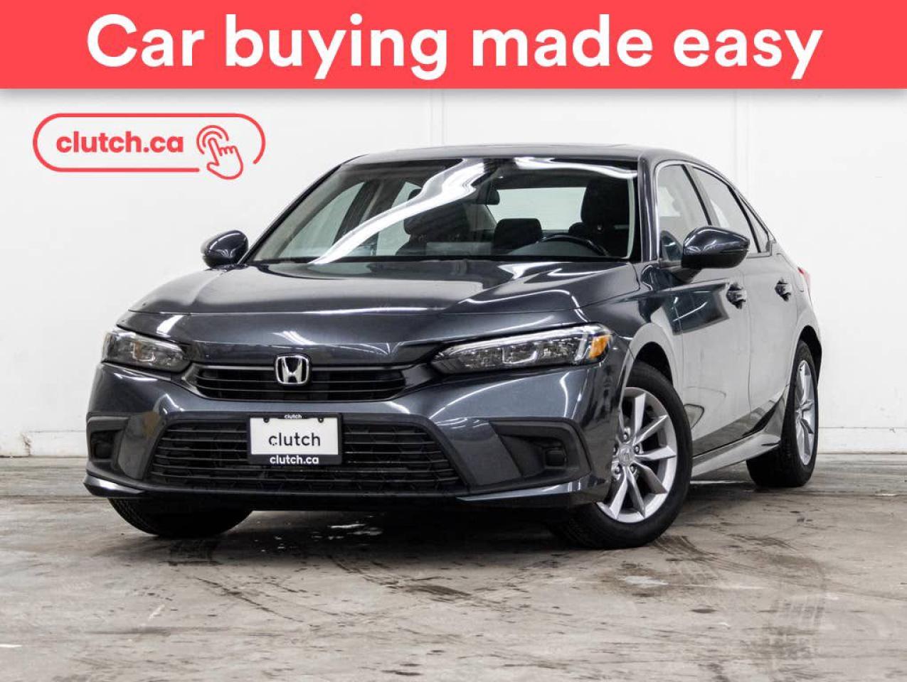 Used 2022 Honda Civic EX w/ Apple CarPlay & Android Auto, Heated Steering Wheel, Heated Front Seats for sale in Toronto, ON