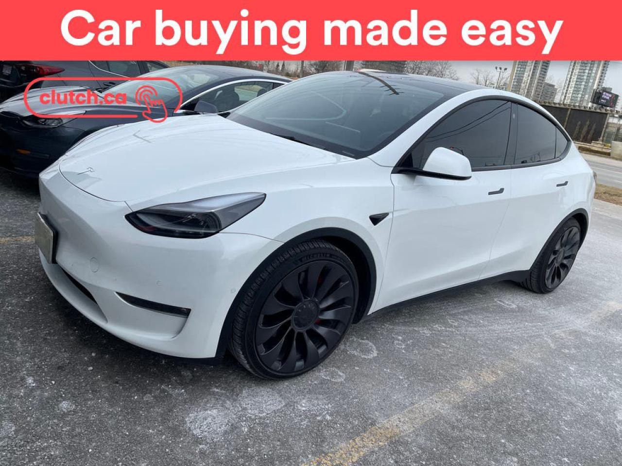 Used 2022 Tesla Model Y Performance AWD w/ Autopilot, Nav, Glass Roof for sale in Toronto, ON