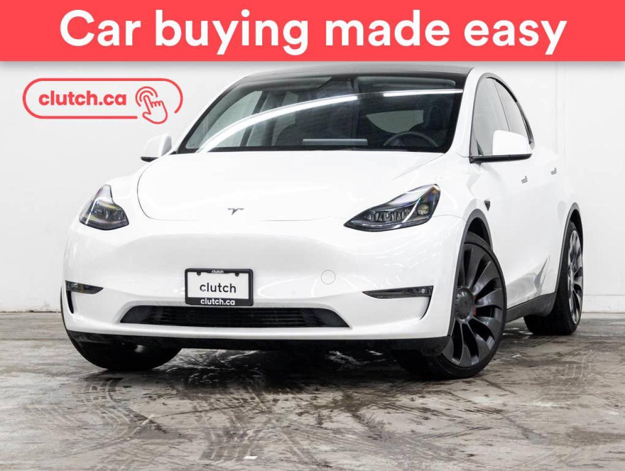 Used 2022 Tesla Model Y Performance AWD w/ Autopilot, Nav, Glass Roof for sale in Toronto, ON