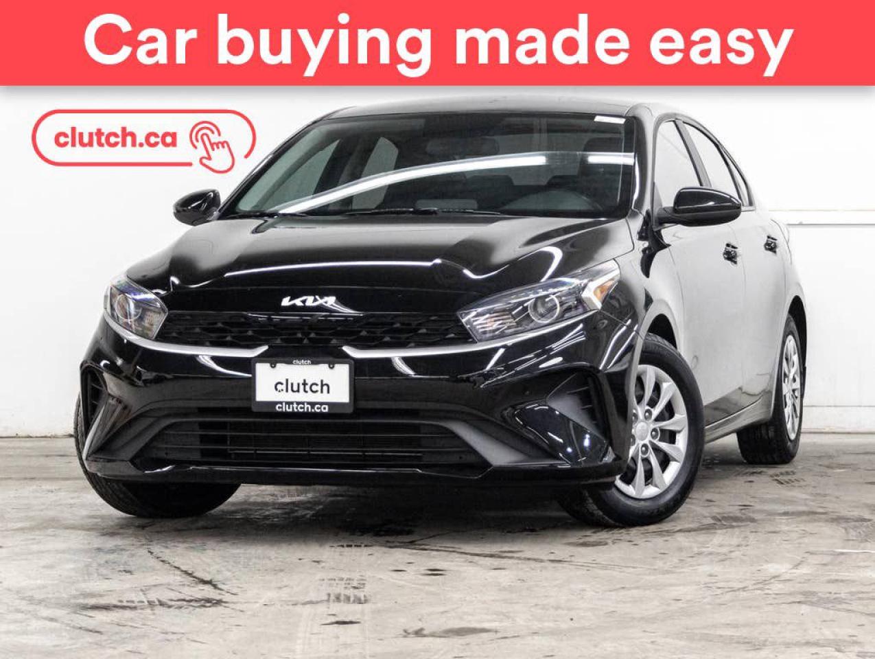 Used 2022 Kia Forte LX w/ Apple CarPlay & Android Auto, Heated Front Seats, Rearview Camera for sale in Toronto, ON