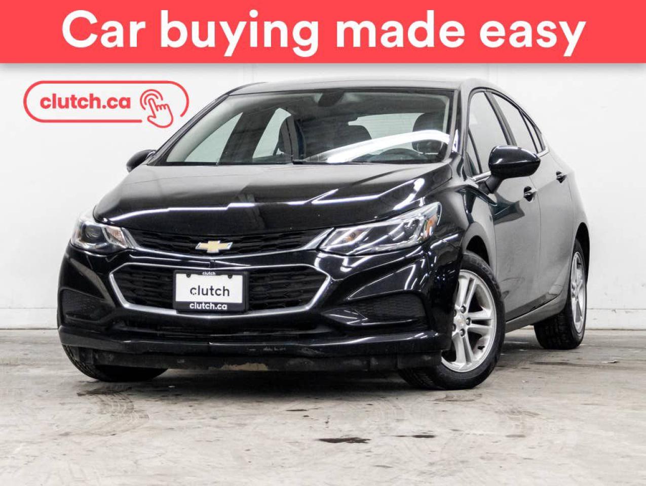 Used 2017 Chevrolet Cruze LT w/ Apple CarPlay & Android Auto, Heated Front Seats, Rearview Camera for sale in Toronto, ON