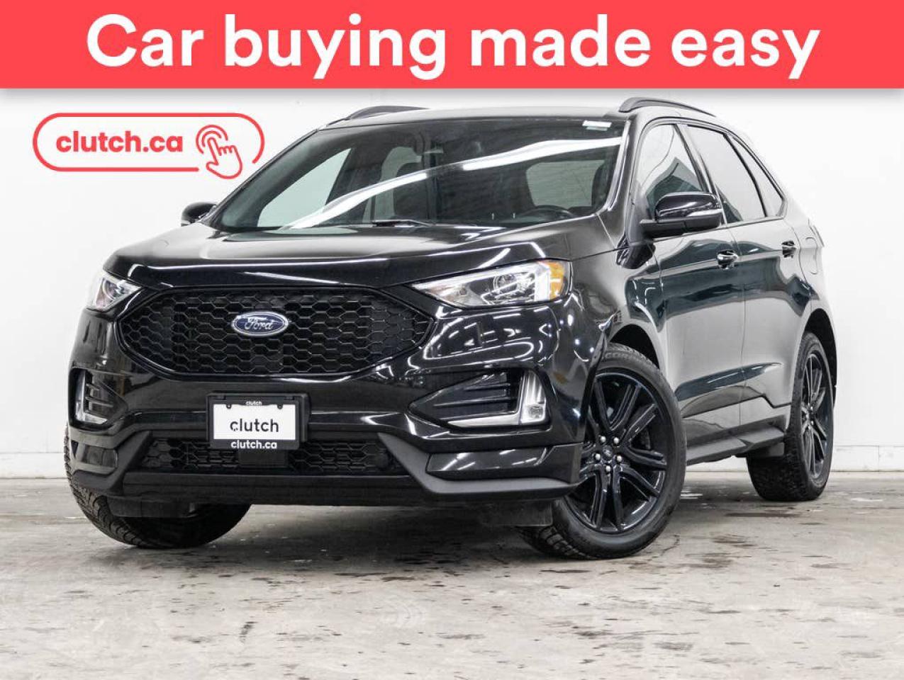 Used 2020 Ford Edge ST-Line AWD w/ Apple CarPlay & Android Auto, Heated Steering Wheel, Heated Front Seats for sale in Toronto, ON