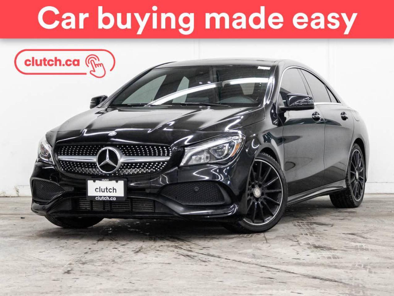 Used 2018 Mercedes-Benz CLA-Class 250 4Matic AWD w/ Apple CarPlay, Dual Zone A/C, Power Sunroof for sale in Toronto, ON