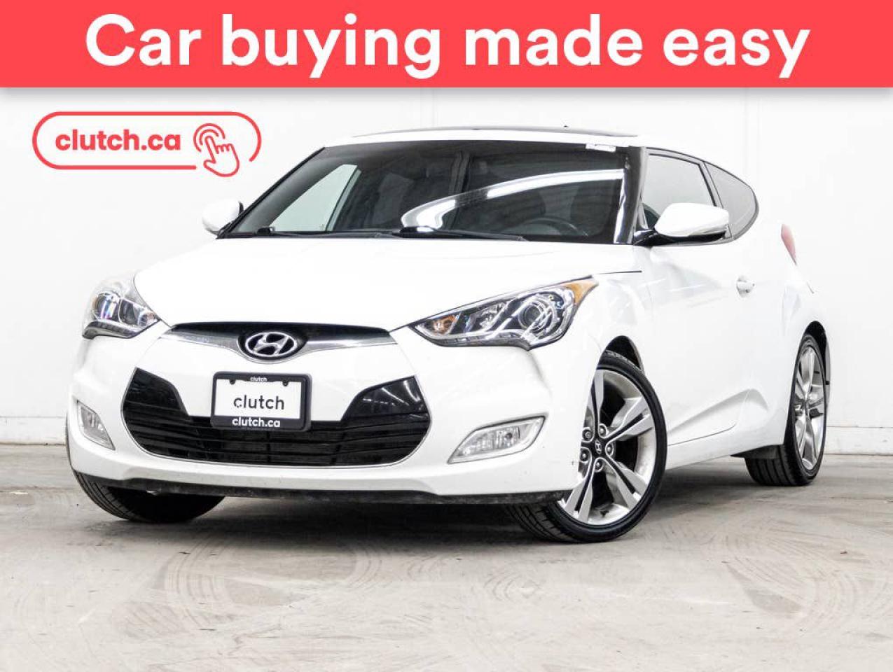 Used 2016 Hyundai Veloster Tech w/ Nav, Heated Steering Wheel, Heated Front Seats for sale in Toronto, ON