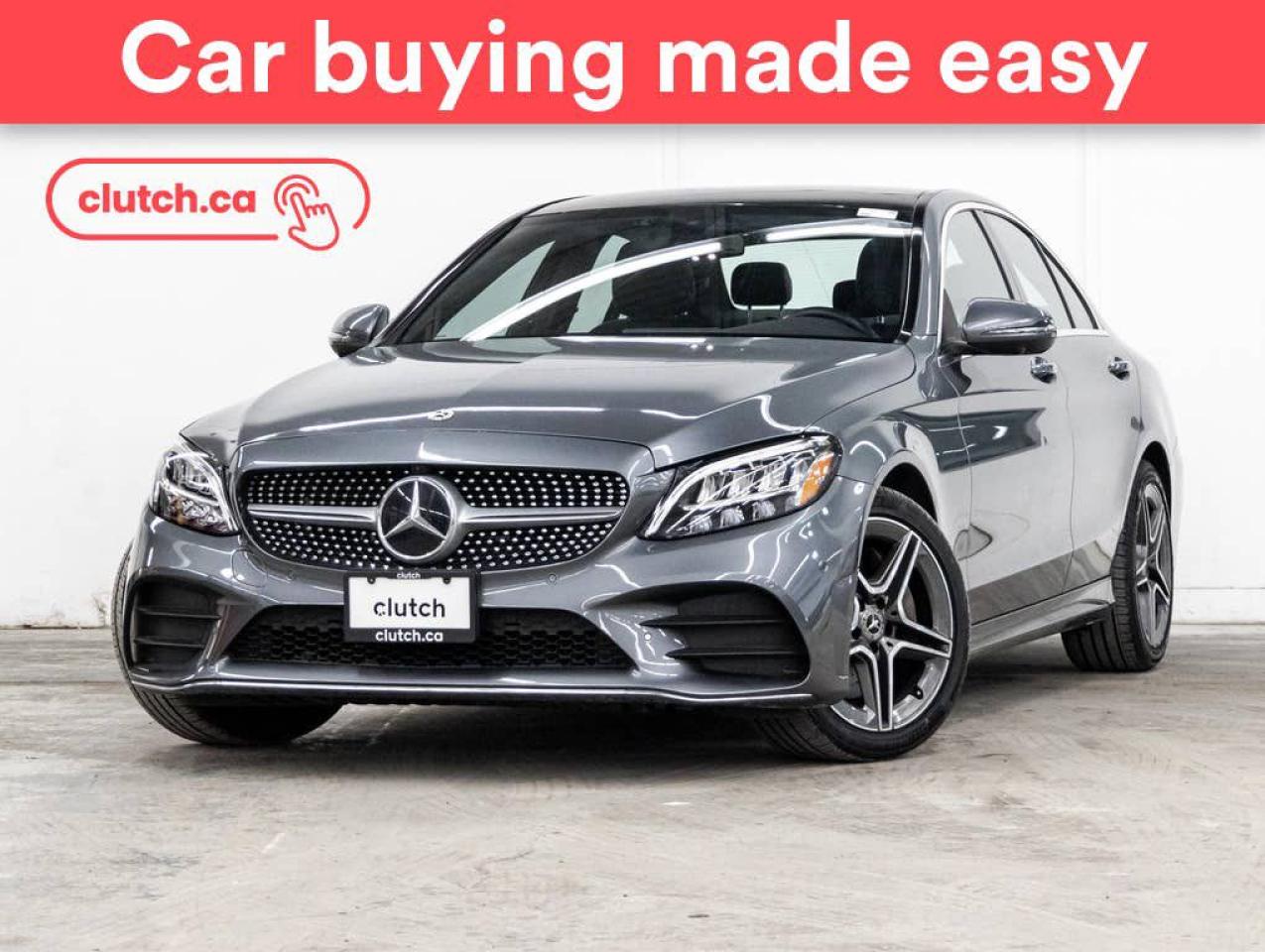 Used 2019 Mercedes-Benz C-Class C 300 4Matic AWD w/ Apple CarPlay & Android Auto, Dual Zone A/C, Dual Panel Sunroof for sale in Toronto, ON