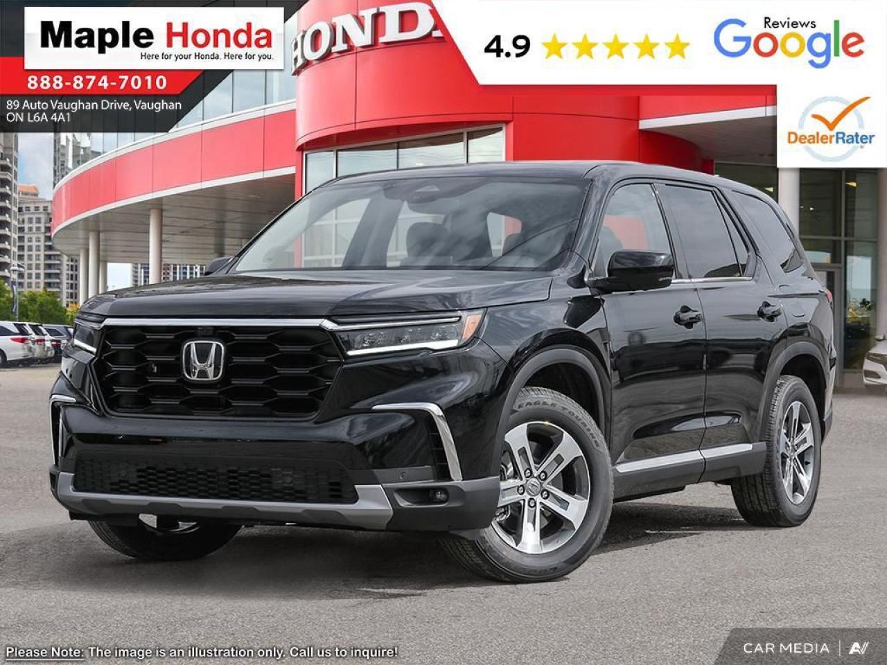 New 2025 Honda Pilot EX-L AWD for sale in Vaughan, ON