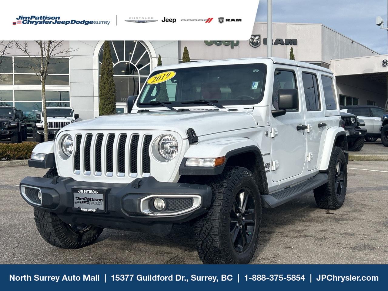 Used 2019 Jeep Wrangler Unlimited Sahara | 4x4 | Hard Top | Back up Camera for sale in Surrey, BC