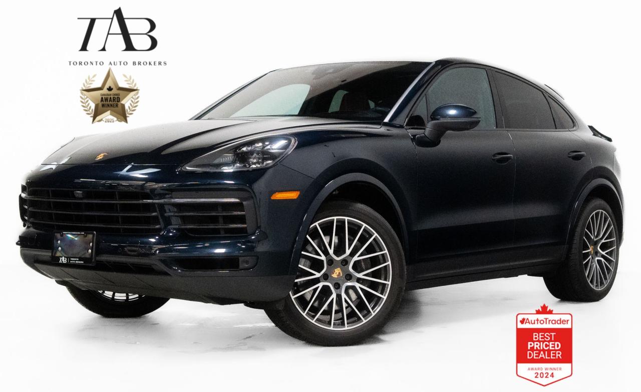 Used 2021 Porsche Cayenne COUPE | PREMIUM PLUS PKG | RED LEATHER | BOSE for sale in Vaughan, ON