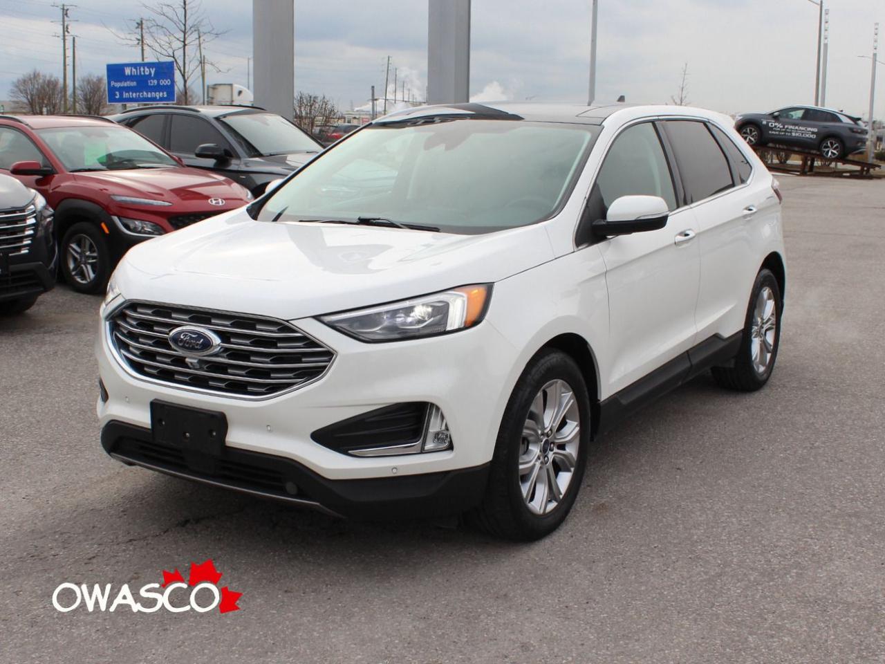 Used 2022 Ford Edge 2.0L Titanium Model! Leather Interior! for sale in Whitby, ON