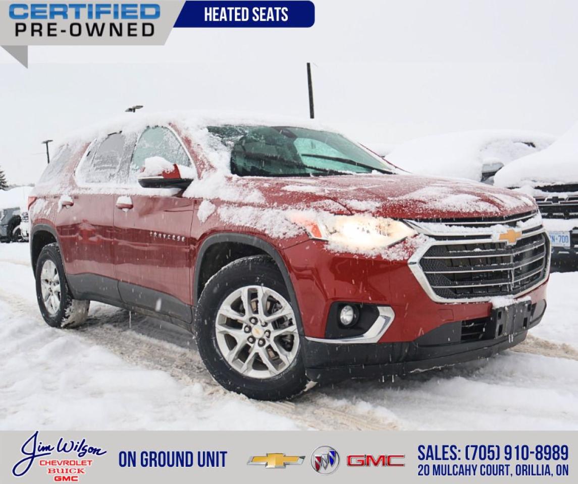 Used 2021 Chevrolet Traverse AWD 4dr LT Cloth w-1LT - Heated Seats | Trailer Pk for sale in Orillia, ON