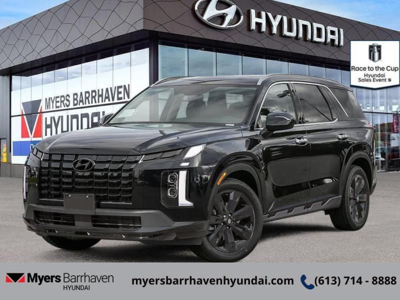 <b>Cooled Seats,  Sunroof,  Leather Seats,  Premium Audio,  Power Liftgate!</b><br> <br> <br> <br>  With its impressive features list, awesome SUV capability, and luxury interior, this Palisade proves that good things take time. <br> <br>Big enough for your busy and active family, this Hyundai Palisade returns for 2025, and is good as ever. With a features list that would fit in with the luxury SUV segment attached to a family friendly interior, this Palisade was made to take the SUV segment by storm. For the next classic SUV people are sure to talk about for years, look no further than this Hyundai Palisade. <br> <br> This abyss black SUV  has an automatic transmission and is powered by a  291HP 3.8L V6 Cylinder Engine.<br> <br> Our Palisades trim level is Urban 8-Passenger. With luxury features like heated and cooled leather seats below a beautiful sunroof, this Palisade Luxury proves family friendly does not have to be boring for adults. This trim also adds navigation, a 12 speaker Harman Kardon premium audio system, a power liftgate, remote start, and a 360 degree parking camera. This amazing SUV keeps you connected on the go with touchscreen infotainment including wireless Android Auto, Apple CarPlay, wi-fi, and a Bluetooth hands free phone system. A heated steering wheel, memory settings, proximity keyless entry, and automatic high beams provide amazing luxury and convenience. This family friendly SUV helps keep you and your passengers safe with lane keep assist, forward collision avoidance, distance pacing cruise with stop and go, parking distance warning, blind spot assistance, and driver attention monitoring. This vehicle has been upgraded with the following features: Cooled Seats,  Sunroof,  Leather Seats,  Premium Audio,  Power Liftgate,  Remote Start,  Memory Seats. <br><br> <br/> See dealer for details. <br> <br> o~o