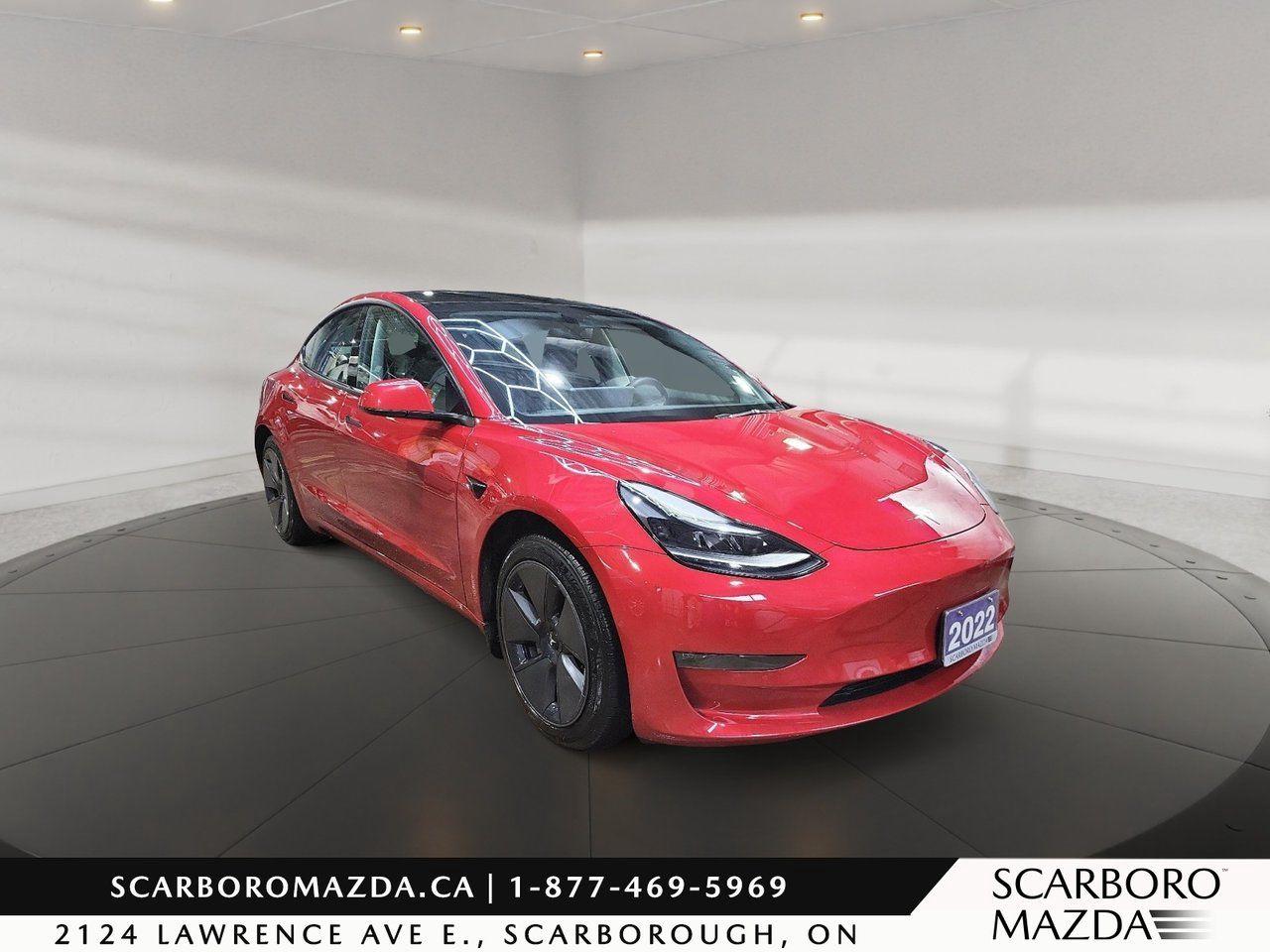 Used 2022 Tesla Model 3 LONG RANGE|DUAL MOTOR|CLEAN CARFAX for sale in Scarborough, ON