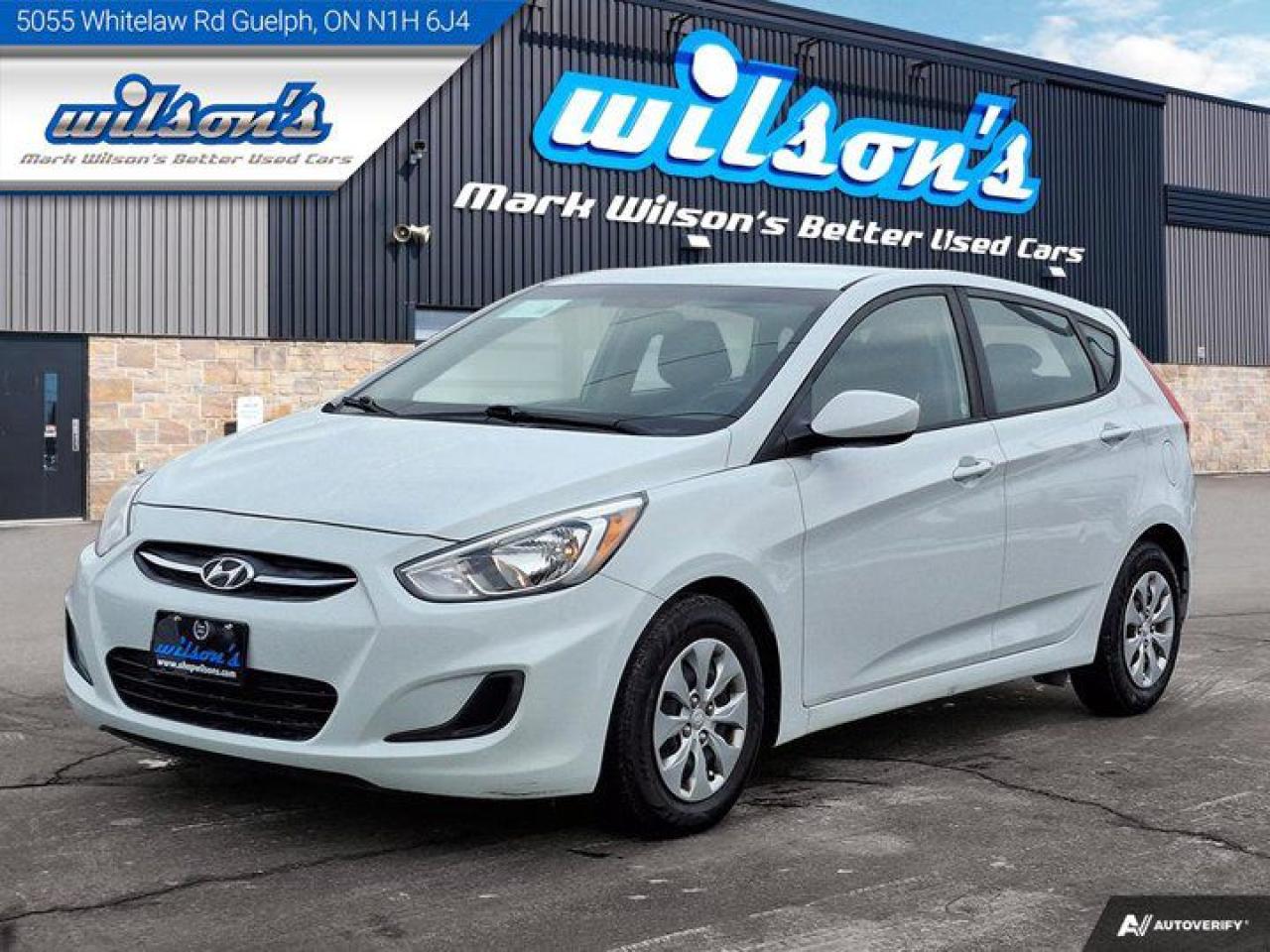 Used 2017 Hyundai Accent GL Hatchback | Auto | Heated Seats | Bluetooth | Power Group | Keyless Entry | and more! for sale in Guelph, ON