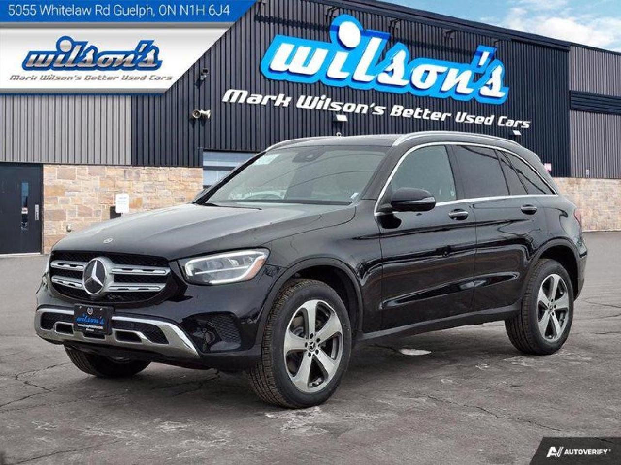 Check out this certified 2022 Mercedes-Benz GLC GLC 300 AWD | Premium Plus Pkg | Leather | Sunroof | Heated Steering + Seats | Rear Camera & more!!. Its Automatic transmission and 2.0 L engine will keep you going. This Mercedes-Benz GLC features the following options: Sunroof, Reverse Camera, Leather, Heated Steering Wheel, Air Conditioning, Heated Seats, Tilt Steering Wheel, Steering Radio Controls, Power Windows, and Power Locks. See it for yourself at Mark Wilsons Better Used Cars, 5055 Whitelaw Road, Guelph, ON N1H 6J4.60+ years of World Class Service!450+ Live Market Priced VEHICLES! ONE MASSIVE LOCATION!Free Local Delivery Available!FINANCING! - Better than bank rates! 6 Months No Payments available on approved credit OAC. Zero Down Available. We have expert licensed credit specialists to secure the best possible rate for you and keep you on budget ! We are your financing broker, let us do all the leg work on your behalf! Click the RED Apply for Financing button to the right to get started or drop in today!BAD CREDIT APPROVED HERE! - You dont need perfect credit to get a vehicle loan at Mark Wilsons Better Used Cars! We have a dedicated licensed team of credit rebuilding experts on hand to help you get the car of your dreams!WE LOVE TRADE-INS! - Top dollar trade-in values!SELL us your car even if you dont buy ours! HISTORY: Free Carfax report included.Certification included! No shady fees for safety!EXTENDED WARRANTY: Available30 DAY WARRANTY INCLUDED: 30 Days, or 3,000 km (mechanical items only). No Claim Limit (abuse not covered)5 Day Exchange Privilege! *(Some conditions apply)CASH PRICES SHOWN: Excluding HST and Licensing Fees.2019 - 2024 vehicles may be daily rentals. Please inquire with your Salesperson.We have made every reasonable attempt to ensure options are correct but please verify with your sales professional