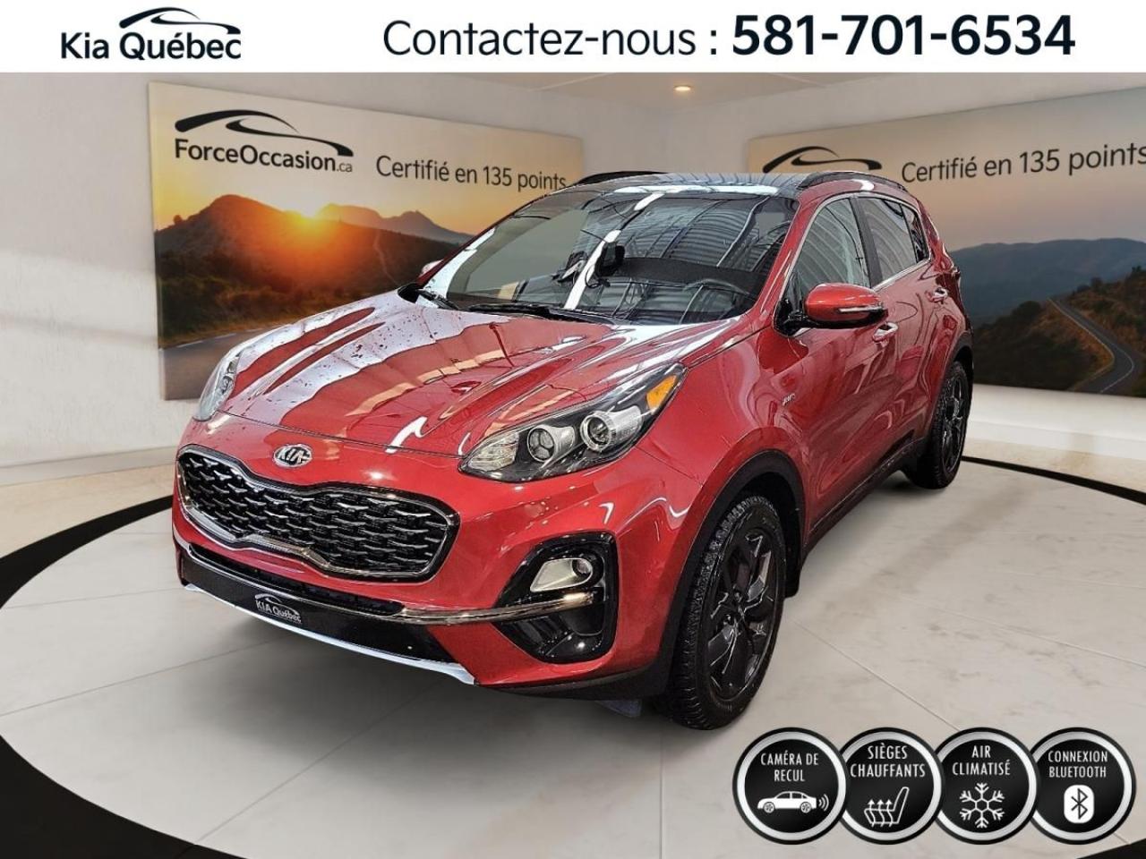 Used 2021 Kia Sportage EX S AWD *TOIT *APPLE CAR PLAY/ANDROID *CAMÉRA for sale in Québec, QC